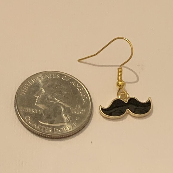 Mustache Earring, Mustache Jewelry, Cinco De Mayo Earring, Gift Idea - Picture 5 of 5